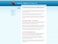 alternative-magnetic-therapy.com Thumbnail