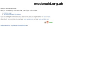 mcdonald.org.uk Thumbnail
