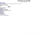 ancestorsontheweb.com Thumbnail