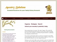 ancestrysolutions.com Thumbnail