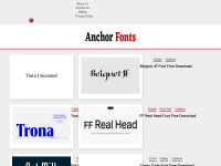 anchorfonts.com Thumbnail