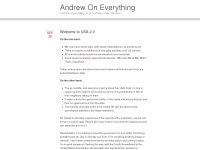 Andrewoneverything.com