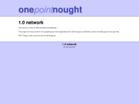 onepointnought.com