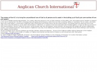 anglicanchurchinternational.org Thumbnail