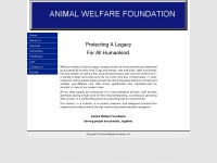 Animalwelfarefoundation.org