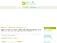 annuaire-ecologie.info Thumbnail