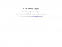 anthonycargile.com Thumbnail