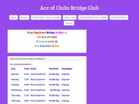 Aceofclubsbridgeclub.co.uk
