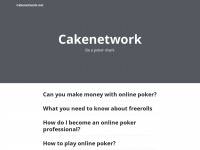 cakenetwork.net Thumbnail
