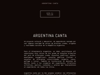 argentinacanta.org Thumbnail