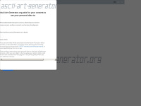 Ascii-art-generator.org