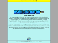 Asciigenerator.com