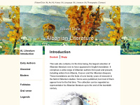 albanianliterature.net Thumbnail
