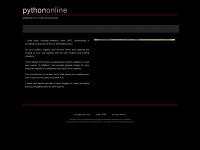 Pythononline.co.uk
