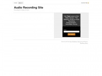 audiorecordingsite.com Thumbnail