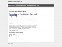 autoankauffrankfurt.com Thumbnail