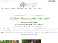 homeopathyforlife.com Thumbnail