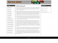 baccaratinsider.com Thumbnail