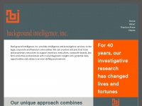 backgroundintelligence.com Thumbnail
