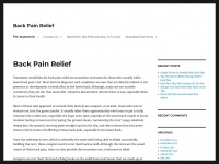 backpainrelief.org Thumbnail