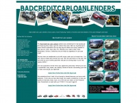 badcreditcarloanlenders.com Thumbnail