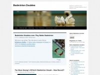 badmintondoubles.com Thumbnail