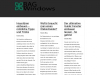 Bagwindows.com