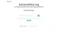 bahaisofeliot.org Thumbnail