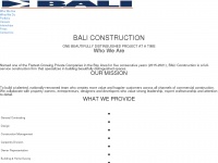 bali-construction.com Thumbnail