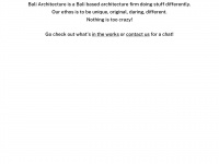 Baliarchitecture.com
