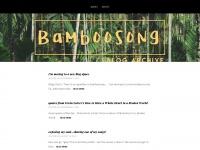 bamboosong.wordpress.com Thumbnail