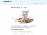 bariatricdiet.org Thumbnail