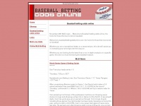 baseballbettingoddsonline.com Thumbnail