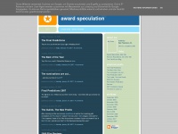 Awardspeculation.blogspot.com