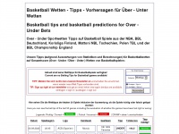 basketball-wette.com Thumbnail