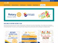 Rotarydistrict5240.org