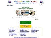 batteryspec.com Thumbnail