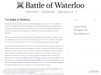 battleofwaterloo.org Thumbnail