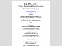 bcpolicecomplaints.org Thumbnail