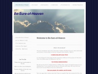 Be-sure-of-heaven.com
