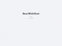 bearwebhost.com Thumbnail