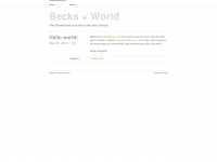 becksplusworld.wordpress.com Thumbnail