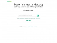 becomeanupstander.org Thumbnail