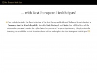 best-european-health-spas.com Thumbnail