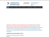 lakeforestfootandankle.com Thumbnail
