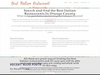 Bestitalianrestaurantsinorangecounty.com