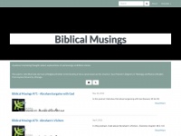 Biblicalmusings.com