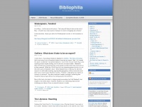bibliophyliac.wordpress.com Thumbnail