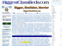 biggestclassifieds.com Thumbnail
