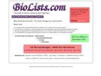 biolists.com